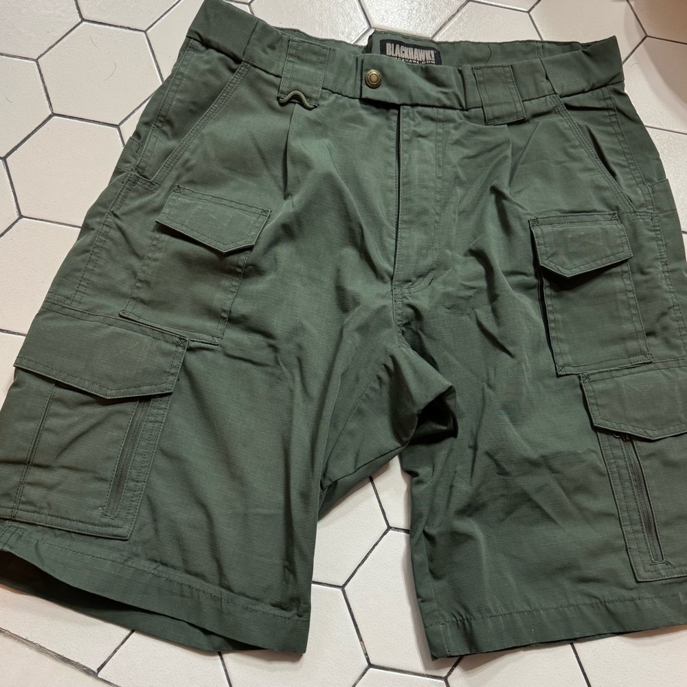 Blackhawk Men's Tactical Green Cargo Shorts